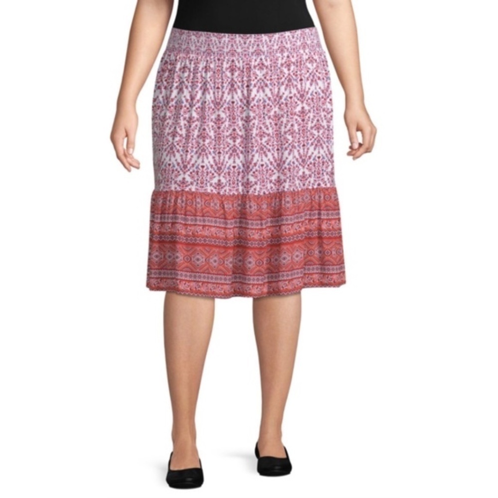 LAST ONE!! Plus Size St. John's Bay Midi Skirt